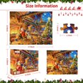 thumbnail image 2 of Puzle ChengQism de Papá Noel navideño, 100 piezas, 45 x 35 cm, 2 of 7