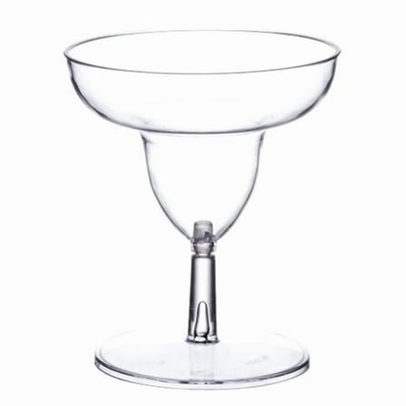 Fineline Settings 6402-CL Clear 2 Oz. Tiny Tinis Margarita Glass (2 Piece)