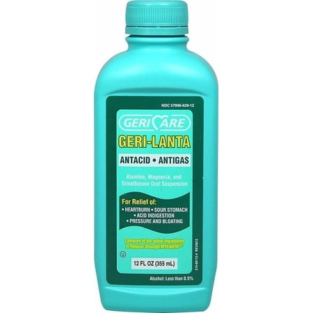 Gericare Geri-Lanta Regular Strength Heartburn Fast Relief, 12 oz, 2-Pack