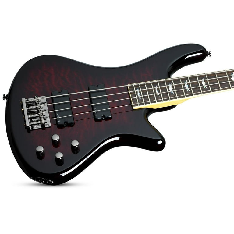 Schecter Guitar Research Stiletto Extreme-4 Bass Black