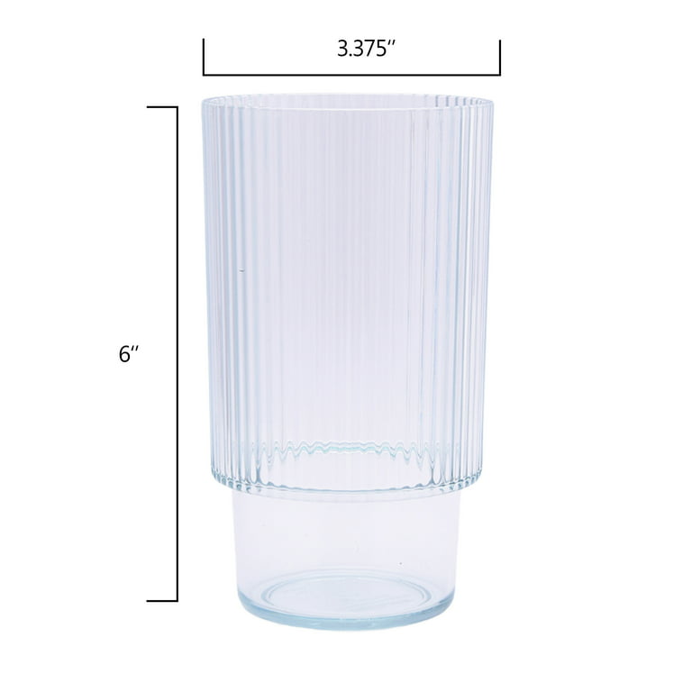 Better Homes & Gardens Plastic Ribbed Tumblers - Sage - Walmart Finds