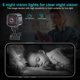 thumbnail image 4 of Security Smart Intercom Red Camera Red Wifi HotSpot Monitoreo Remoto Vista Nocturna de Alta Clara Función Intercomir Voz Security Cam Monitor de Cámara, 4 of 7