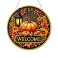 thumbnail image 6 of PLPPYFS Halloween Diamond Art Hanging Kits for Adults, Ghost Diamond Art Suncatchers, 5D DIY Acrylic Single Sided Diamond Art Window Pendant, Home Garden Wall Hanging Kits Hanging Ornament, 6 of 6