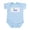 Sky Blue, variant on CafePress - Lil Bean Infant Bodysuit - Baby Light Bodysuit, Size Newborn - 24 Months
