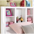 thumbnail image 6 of Furniture of America Beyna Transitional Solid Wood Bookcase Full Bed in White, 6 of 6