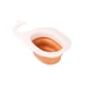 thumbnail image 1 of Monstrate Cesta de drenaje Filtro de filtro de fregadero multifuncional Drenaje hueco Escurridor colgante de frutas y verduras plegable Suministros de limpieza para el hogar Blanco Naranja Monstrate HA083853-02, 1 of 6