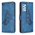 thumbnail image 4 of Dteck Case for Samsung Galaxy A52 5G/4G 6.5-inch,Magnetic Butterfly Patterned PU Leather Wallet Card Holder Flip Hybrid Rubber Case Protective Shockproof Kickstand Cover,Darkblue, 4 of 5