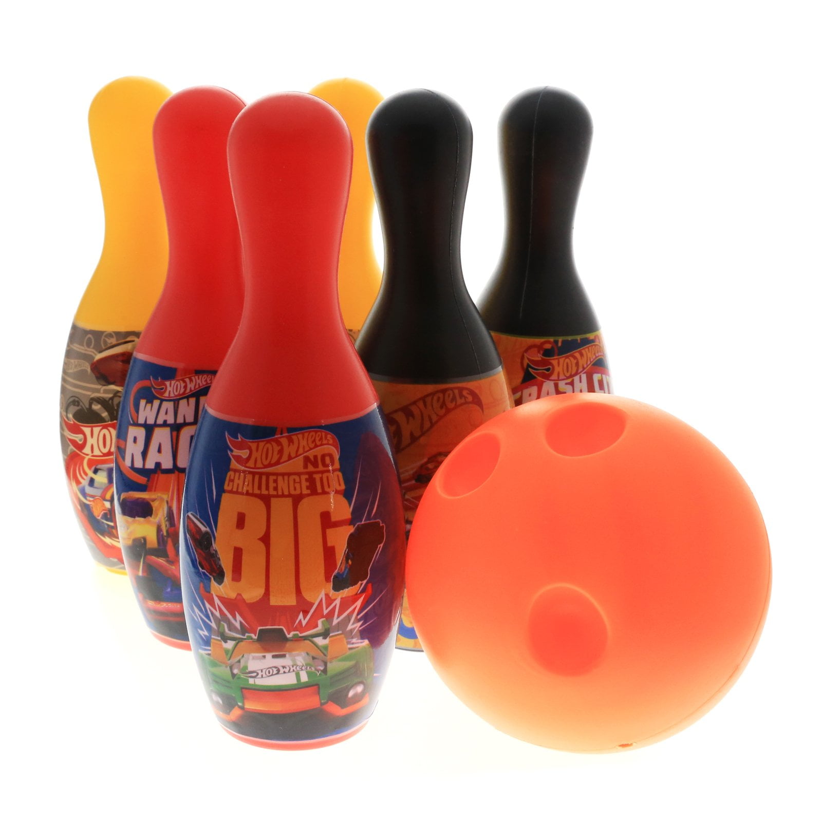 hot wheels bowling set