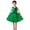 Green, variant on ZQUUVOU Girls Sparkly Performance Set Solid Sequin Sleeveless Tutu Dress with Matching Headband Princess Dress Up Pink