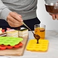 thumbnail image 3 of Cute Ice Cube Trays Silicone Chocolate Mold Wax Melt Molds, Clearance, Easy Release Ice Trays Non-Stick Chocolate Soap Pudding Jello Star Ice Cube Tray(D), 3 of 3