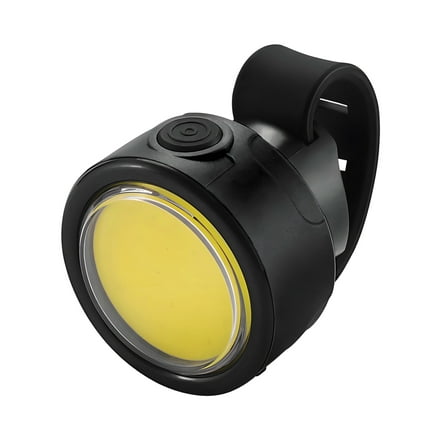 HIBIBUD Bike Headlight,100 Lumen Bike Front Light,USB Rechargeable Bicycle Headlight,3 Mode Bike Lights for Night Riding,Yellow