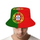 thumbnail image 5 of Sombrero de pescador Laohuui, bandera de Portugal, sombrero para el sol de verano, 5 of 7