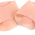 thumbnail image 2 of Silicone Arch Support Men Women Portable Soft Elastic Shock Absorption Arch Sleeve for Plantar Fasciitis Skin Color, 2 of 5
