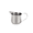 Silver 3oz, variant on Stainless Steel Mini Creamer Pitcher, Mirror-Polished Milk Frothing Cup with Ergonomic Handle, Precision Pour Spout for Syrup, Sauce & Espresso, 4 Size Options for Home Cafe, Silver