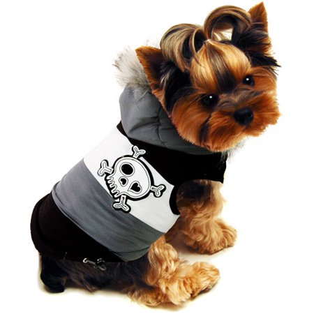 for calming dogs jacket Puffer Max Dogs Walmart.com  Skull Jacket for Grey A Million