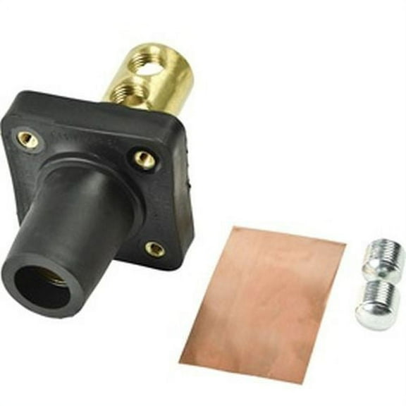 Marinco-CLS40FRB-A-CLS Srs PanelMount2/0-4/0 DbleSetScrewFmleBlack(A)-(Pk of 1)