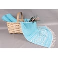 thumbnail image 5 of Hand Towel, Cotton Woven Dish Towel, Turquoise Towel, Plus Design Towel, 24x40 Inches Bathroom Towel, Wholesale Towel, Small Bath Towel,, 5 of 9