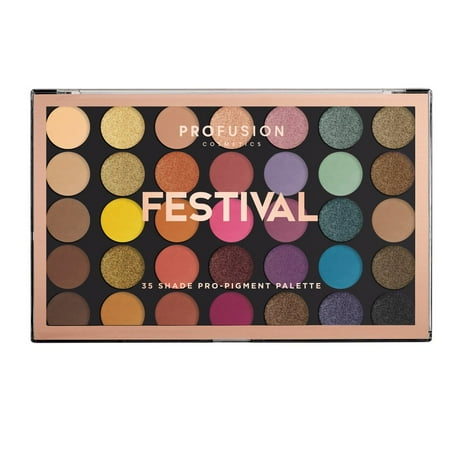 Profusion Cosmetics Eye Shadow Festival 35 Color Palette