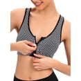 thumbnail image 1 of Tinglu Front Zipper Sports Bra Women's Underwear Wireless Bras Active Yoga Sports Bra, 1 of 8