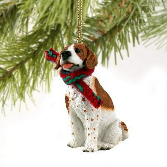 Conversation Concepts Pointer Brown & White Original Ornament