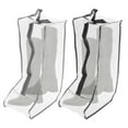 thumbnail image 5 of Unique Bargains 1 Pc Long Boots Shoes Dust Cover Dustproof Shoes Dust Protection Bag White Gray, 5 of 5