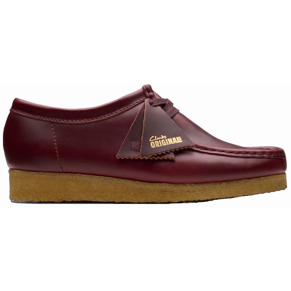CLARKS ORIGINALS WALLABEE Shoes Damson Leather