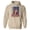 Sand, variant on I'm With Her Kamala Hoodie Sweatshirt Unisex Large White