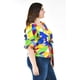 thumbnail image 2 of Blusa Con Moño Roman Fashion Tallas Extras 1832 Multicolor 36, 2 of 7