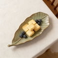 thumbnail image 4 of Ceramic Long Platter – Creative Oblong Serving Tray For Pastries Breakfast & Desserts Elegant Tableware For Home & Entertaining, Glazed Classic Serveware for Entertaining, Holidays, or Home Decor, 4 of 4