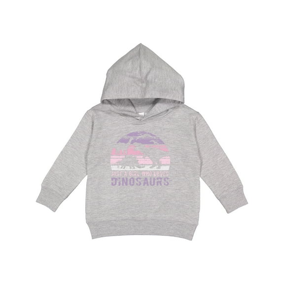 Inktastic Just a Girl Who Loves Dinosaurs Toddler Hoodie