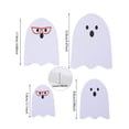 thumbnail image 2 of Billuyoard 4 unidades/juego de adornos de fantasmas no aterradores y bonitos para decoración de manualidades de Halloween, bonitos fantasmas de Type3 NO3, 2 of 6