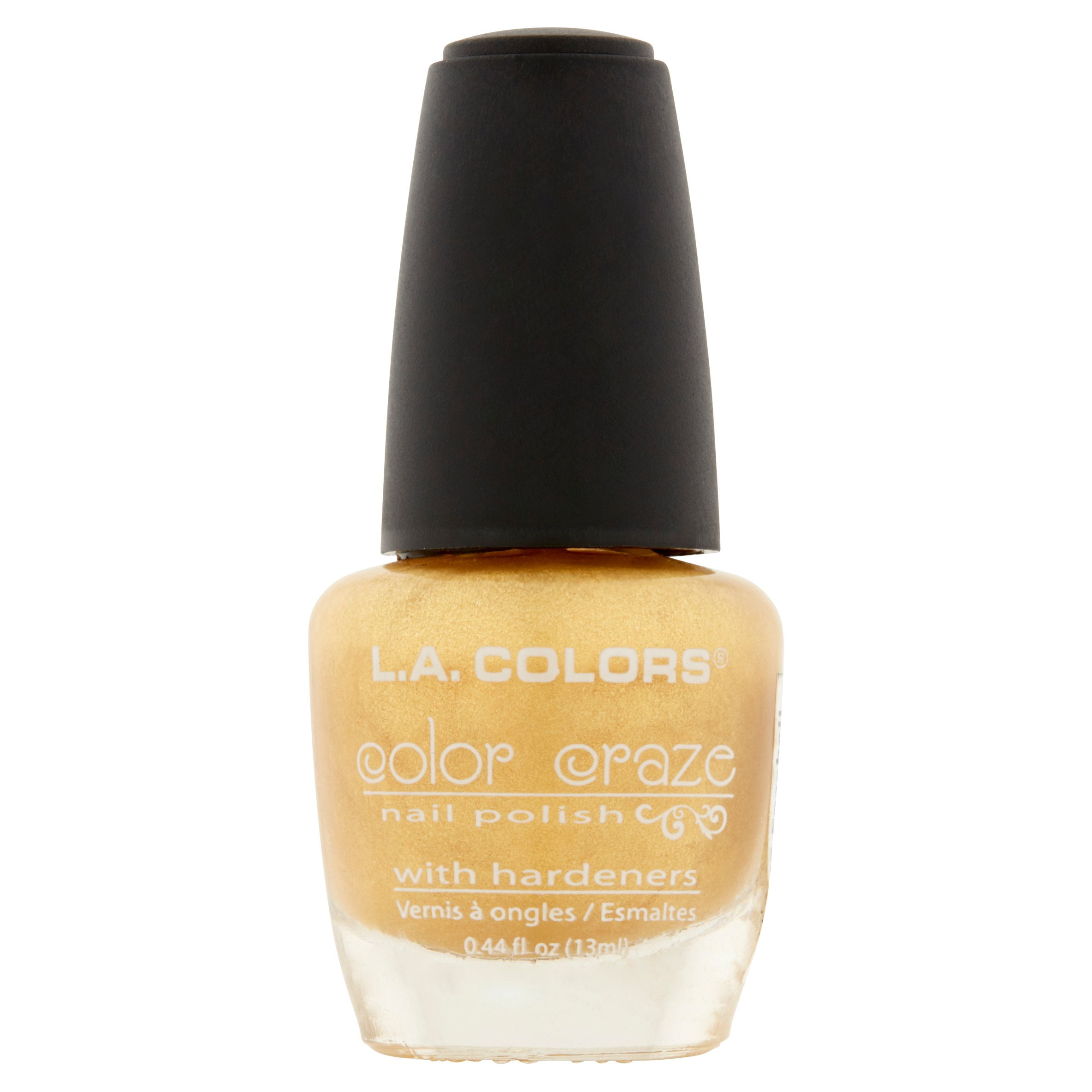 L.A. Colors Color Craze NP425 Seashell Nail Polish, 0.44 fl oz