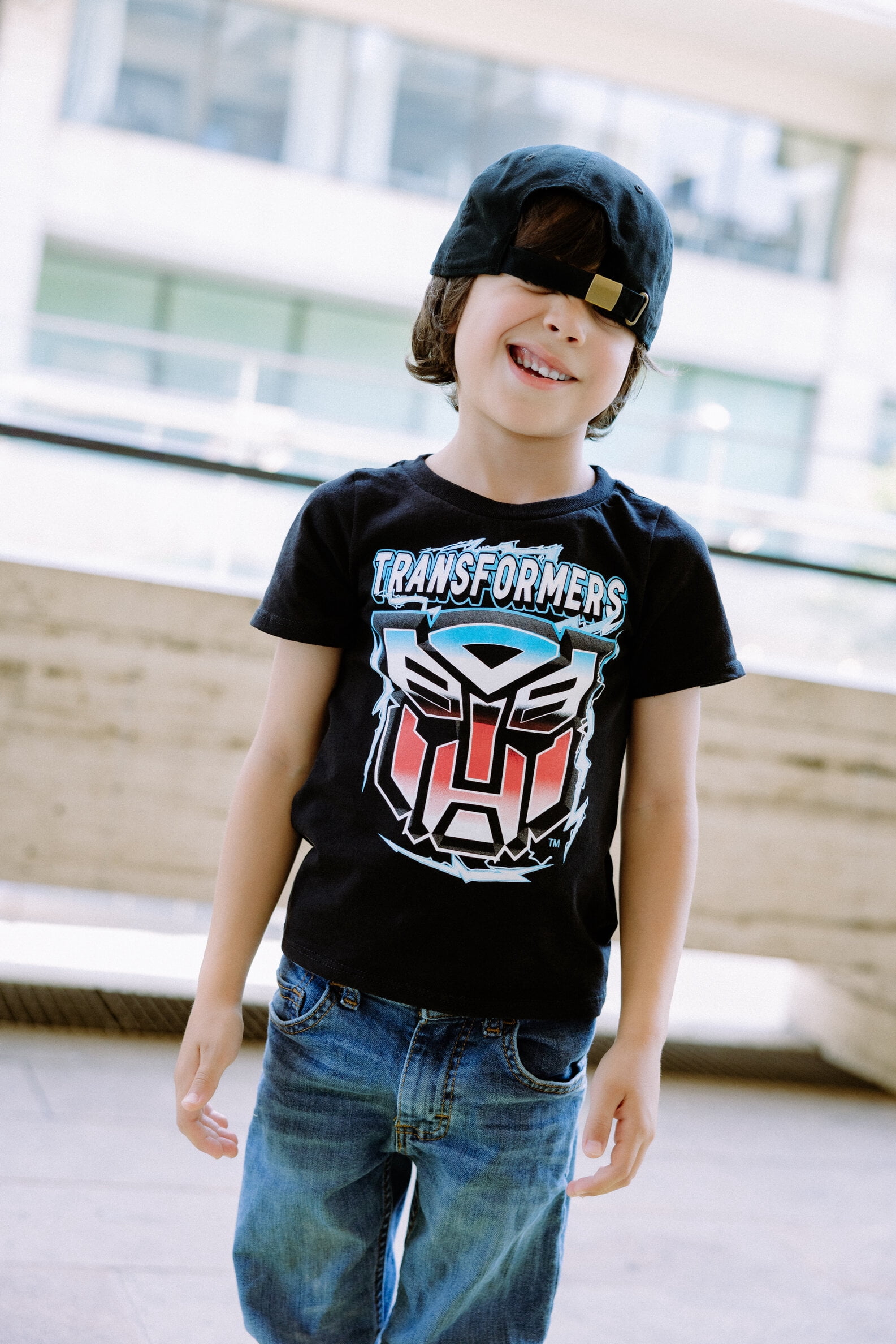 Transformers Toddler Boys' 3-Pack T-Shirts Yellow Blue Black