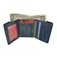 thumbnail image 4 of Men's Waterproof Eel Skin Slim Credit Card ID Holder Trifold Wallet (Grey), 4 of 6