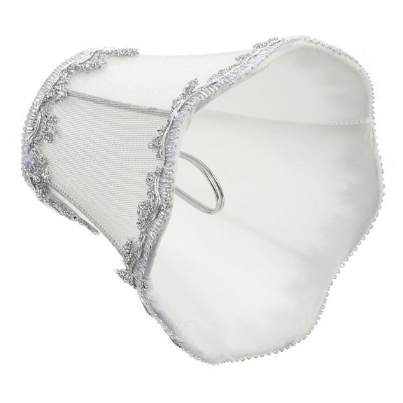 FRCOLOR  Decorative Lamp Shades Fancy for Living Room Vintage Bedrooms Silver