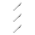 thumbnail image 1 of ZLight Cravate Simple en Métal Inoxydable pour Hommes, Pince à Cravate Argentée, Clip de Serrage, Broche No.02 3ensemble, 1 of 6