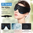 thumbnail image 2 of Auriculares inalámbricos HiFi estéreo 3D Máscara para los ojos Auriculares 5.0 compatibles con Bluetooth JShteea El nuevo, 2 of 7