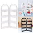 thumbnail image 2 of Screen Shape Jewelry Stand Door Pendant Stud Earrings Display Holder Foldable Jewelry Hanger, 2 of 8