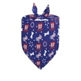thumbnail image 6 of Yhmxh American Flag Dog Bandanas, Reversible Triangle Bibs Scarf for 4th of July Independence Day, Washable USA Pet Neckerchief Suitable for Dogs, Cats, Pets, Festival Accessories, 6 of 6