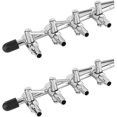thumbnail image 1 of 2Pcs Aquarium Air Flow Control Valve Lever Distributor Chromium Copper Four Hole Splitter Aquarium Air Tube, 1 of 5