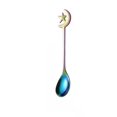 thumbnail image 1 of Cuchara y tenedor de acero inoxidable Xingyue, cuchara creativa con forma de estrella y luna, cuchara de café de aspecto alto, cuchara pequeña de postre for el hogar, 1 ud., 1 of 2