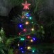 thumbnail image 5 of Lámpara Solar para árbol de Navidad, 3 uds., 1200MAH, arte del hierro, luz de paisaje de jardín (colorida), 5 of 8