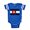 Royal Blue, variant on CafePress - Colorado Snowboard Flag - Cute Infant Baby Football Bodysuit