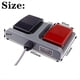 thumbnail image 3 of Interruptor de Pie MDFS-67 de Doble Pedal, con Cable de 10 A/220 V CA, con Restablecimiento Automático, Forjado y Textil. A, 3 of 7