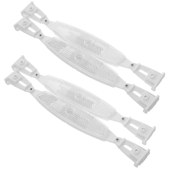 TOP! Bike Spoke Reflectors: 4pcs Wheel Reflectors Bicycle Reflector Safe Warning