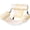 Champagne leaves, variant on Inflatable Pool Float Chair for Adults Plant Pattern Floating Lounge Hammock with Adjustable Back & Head Support Blow Up Water Raft for Summer Beach Party