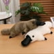 thumbnail image 4 of Simulation Platypus Plush Toys Creative Cartoon Animal Stuffed Gray, 4 of 5