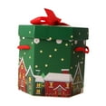 thumbnail image 3 of Caja de dulces navideñas,Caja de dulces navideñas Caja de noche pacífica Regalo,Caja de regalo navideña Caja de golosinas Caja de refrigerios,Caja de regalo de papel festivo Cajas, 3 of 8