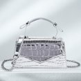 thumbnail image 1 of Bolso Hobo con solapa para mujer bolso de mano con purpurina brillante bolso para teléfono móvil Y2K bolsos de noche, 1 of 9