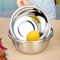 thumbnail image 3 of (24cm)Wharick Thickened Stainless Steel Rice Noodles Soup Bowl Vegetables Basin Kitchenware, 3 of 5